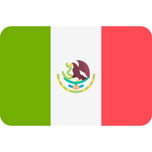 Mexiko Coutry Flag for Caribbean Tours Selection