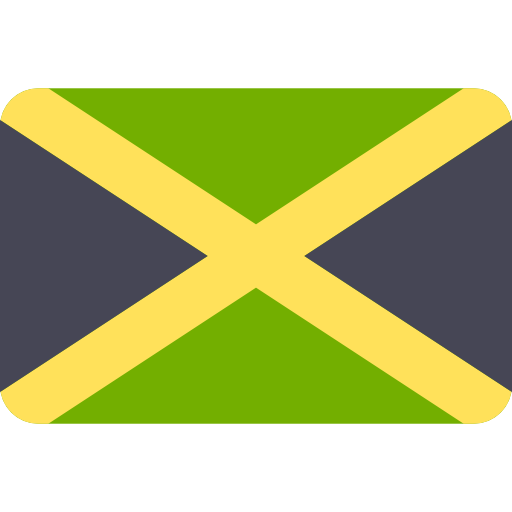 Jamaika Coutry Flag for Caribbean Tours Selection