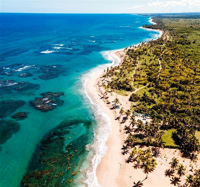 Kakaoplantage Punta Cana Ausflug, Berg Redonda, Kombitour, Playa Lava Cama, Landsafari Surf & Turf Kombo from Bavaro, Uvero Alto, Punta Cana - Dominican Republic